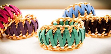 Bracelets in many colors